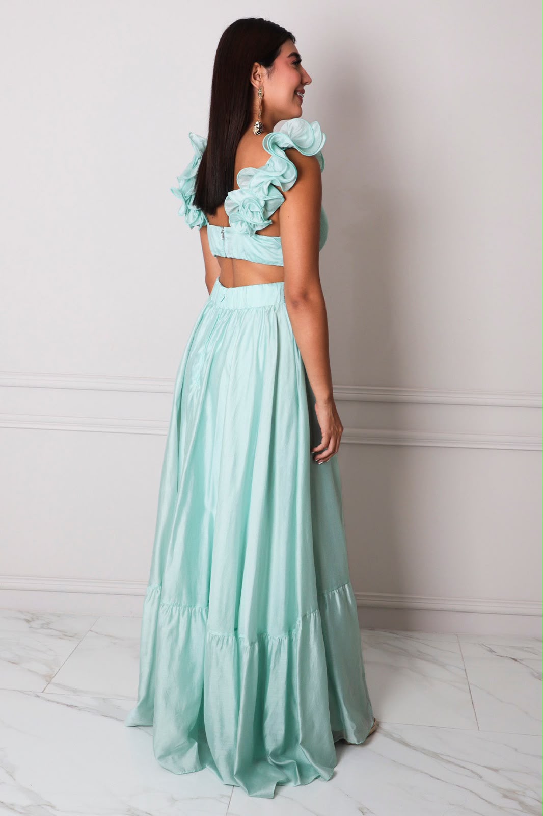 Mint Etoile Maxi Dress
