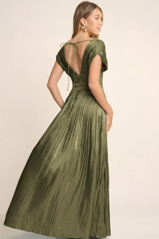 Daniella Olive Maxi Dress