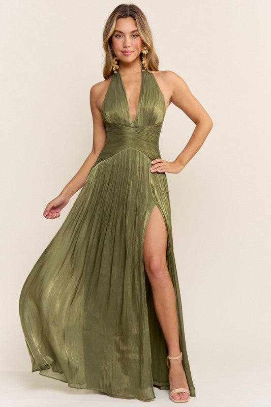 Oliva Halter Gown