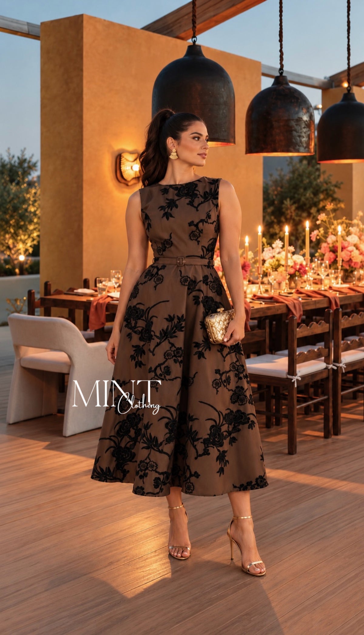 Minerva Midi Dress