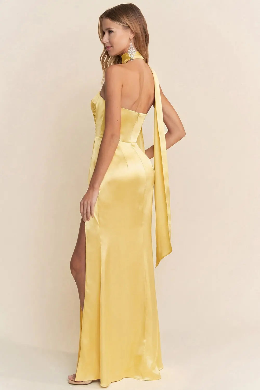 Capri Butter Yellow Maxi Dress