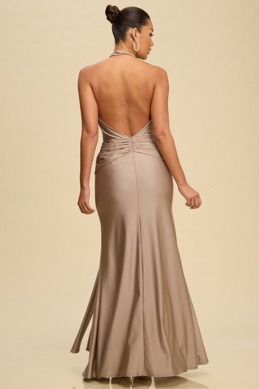 Taupe Maxi Dress