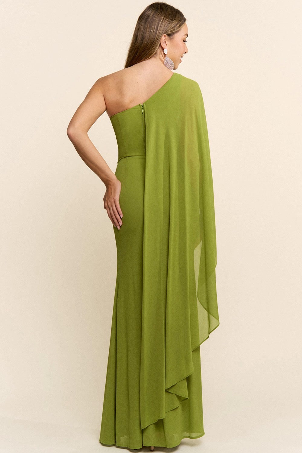 Daria Green Maxi Dress