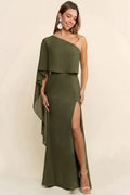 Daria Olive Maxi Dress