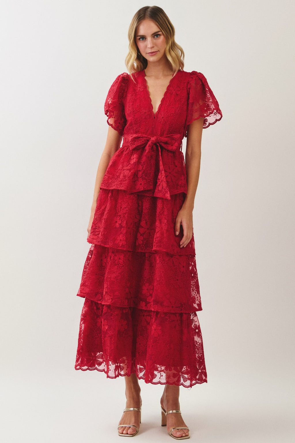 Irie Wine Midi Dress