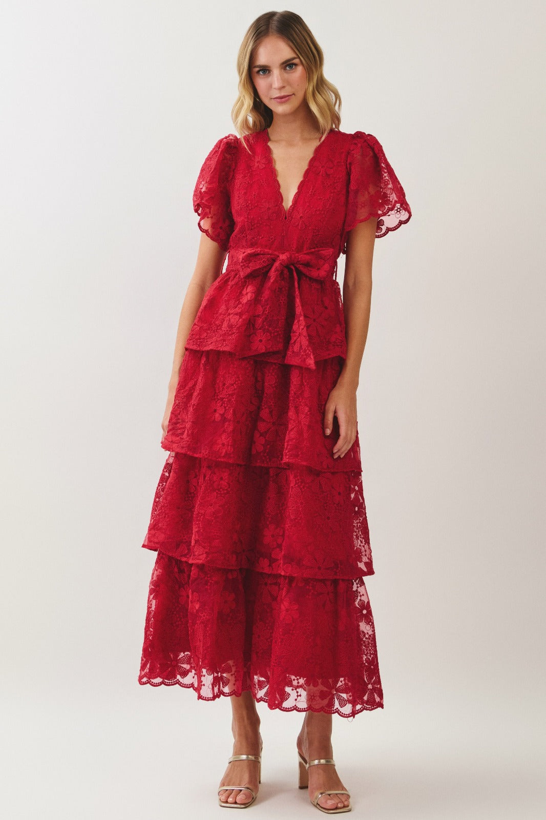 Irie Wine Midi Dress