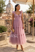 Mauve Rêverie Midi Dress