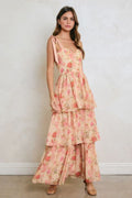 Blush Rosalie Tiered Maxi Dress