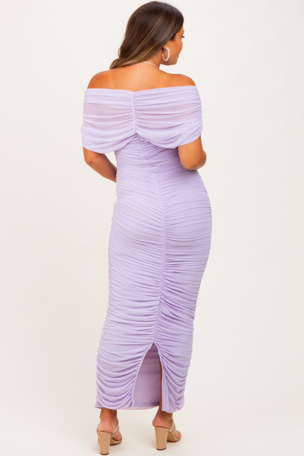Lilac Muse Midi Dress