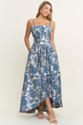 Amara High Low Floral Maxi Dress