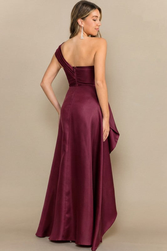 Sydney Wine Maxi Dress