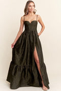 Dark Olive Maxi Dress