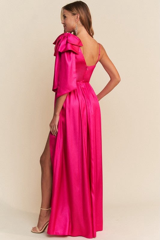 Hot Pink Maxi Dress