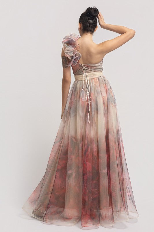 Elvira Multicolor Maxi Dress
