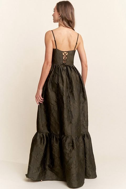 Dark Olive Maxi Dress