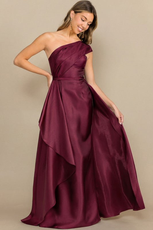 Sydney Wine Maxi Dress