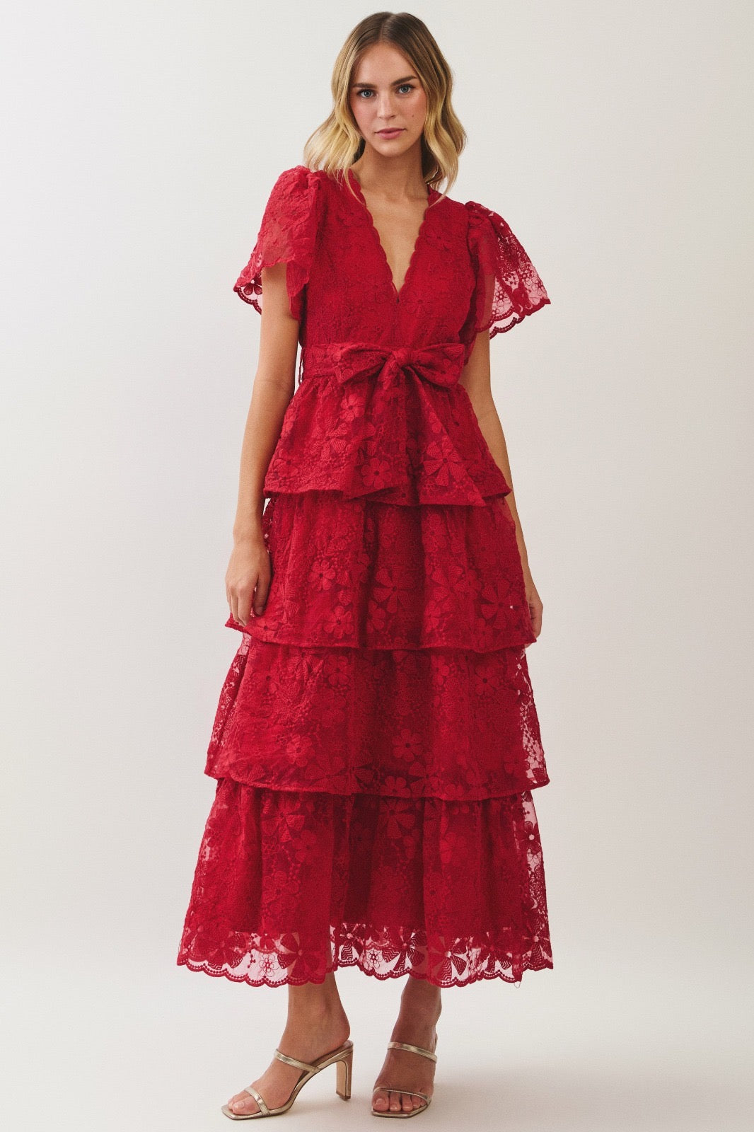 Irie Wine Midi Dress