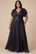 Black Reverie Maxi Dress Plus Size