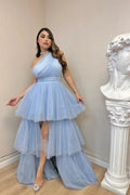 Selenia Baby Blue Maxi Dress