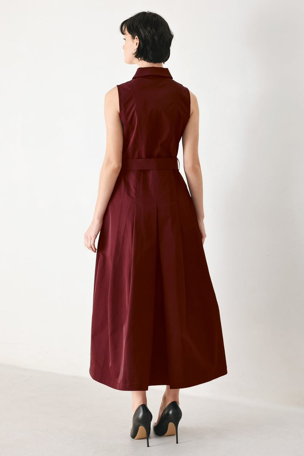 Wine Midi Dress