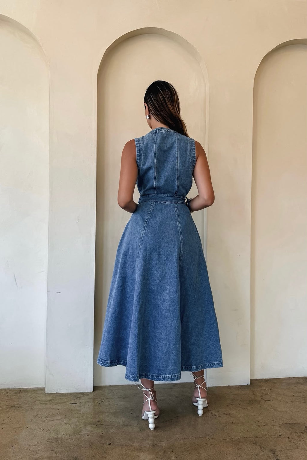 Sorrento Denim Midi Dress