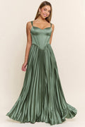 Agata Dusty Sage Maxi Dress