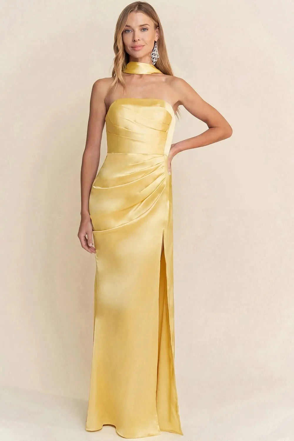 Capri Butter Yellow Maxi Dress