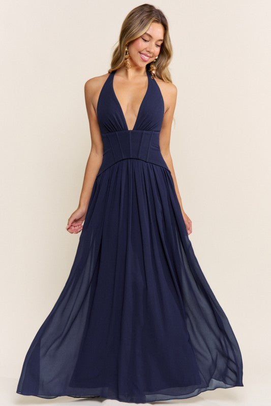 The Navy Gown