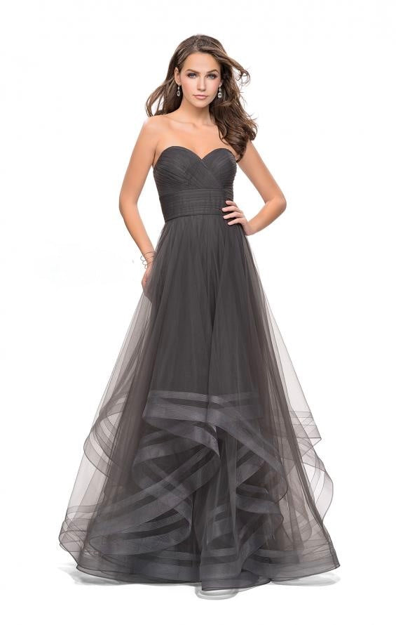 Emite Gunmetal Maxi Dress