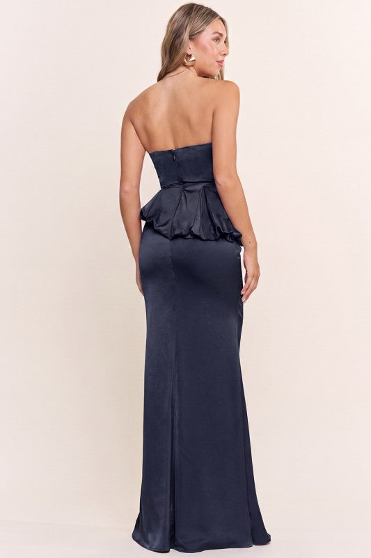 Renee Navy Maxi Dress