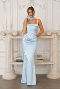 Tahis Baby Blue Maxi Dress