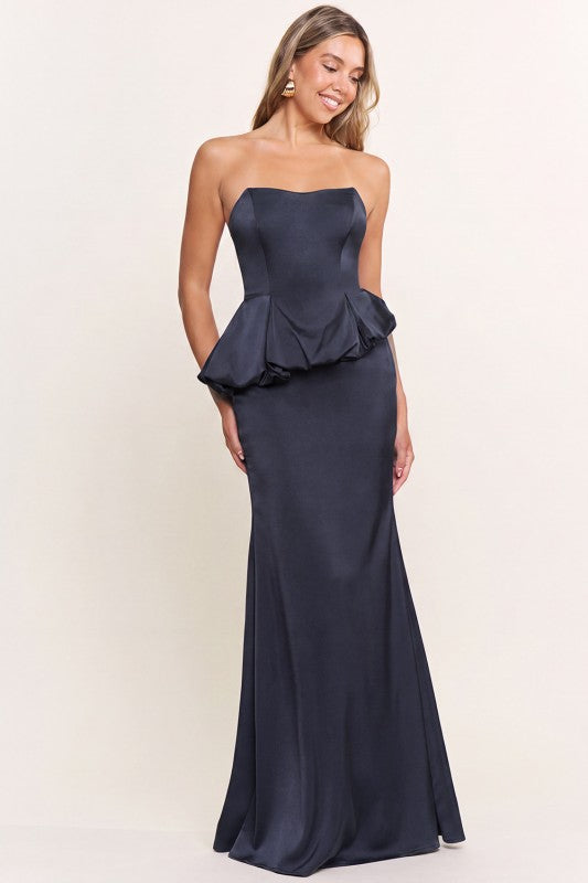 Renee Navy Maxi Dress