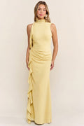 Stella Pale Yellow Maxi Dress