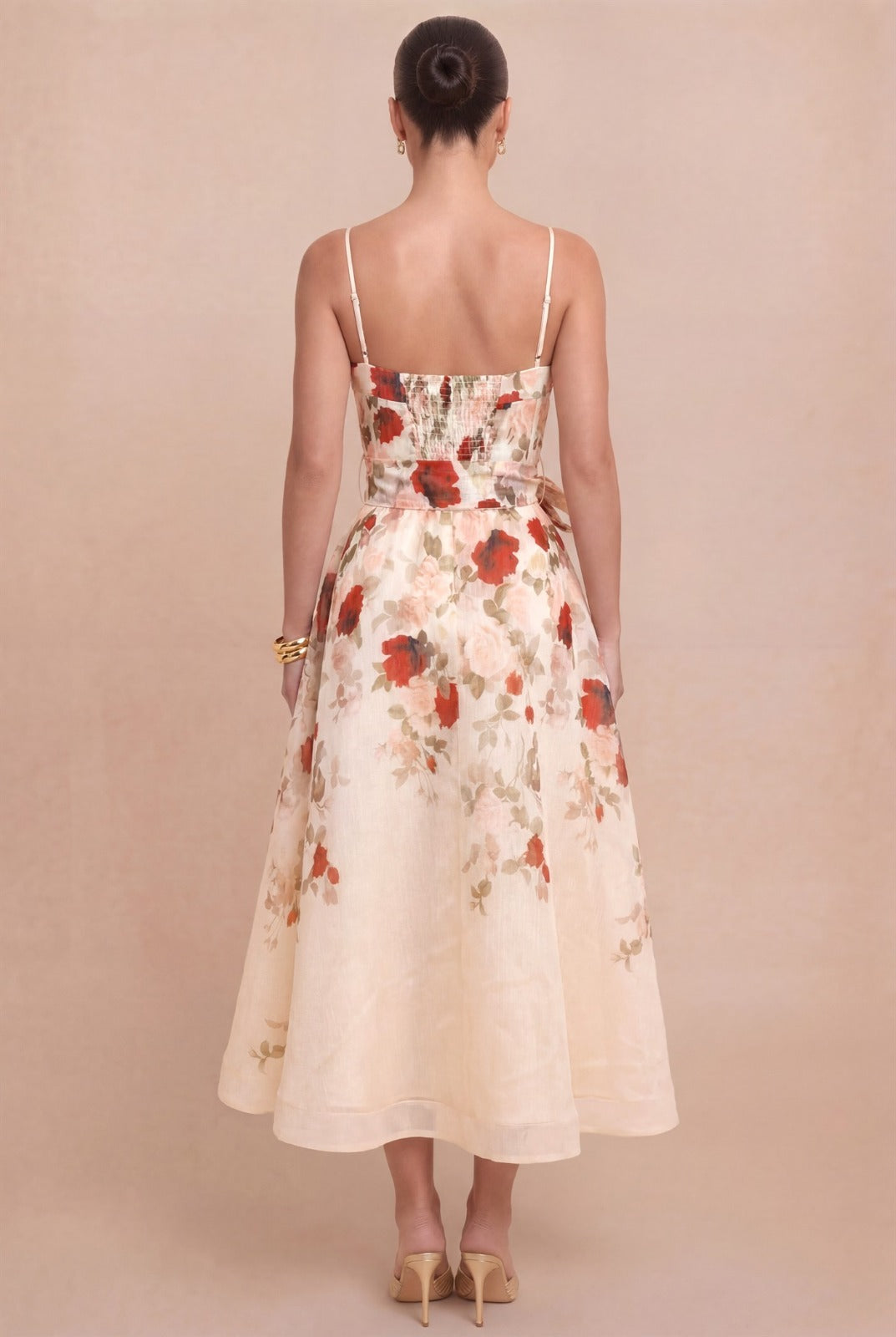 Carolina Floral Midi Dress