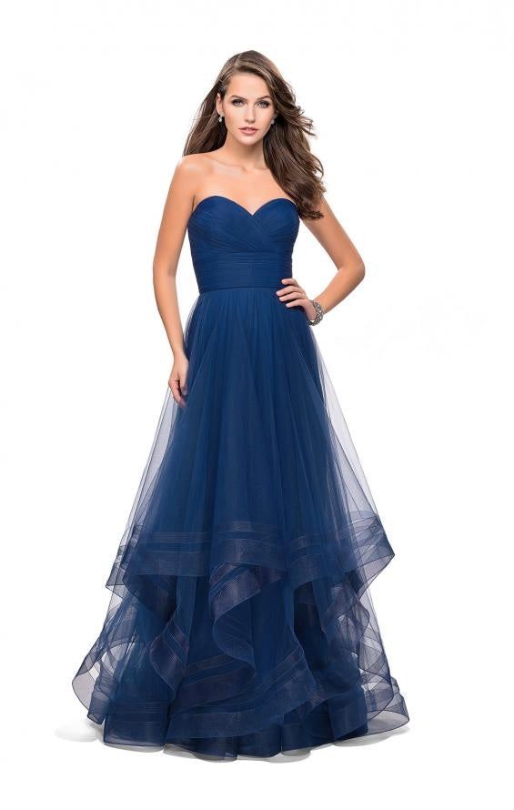 Enith Midnight Blue Maxi Dress