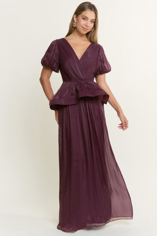 Matis Purple Maxi Dress
