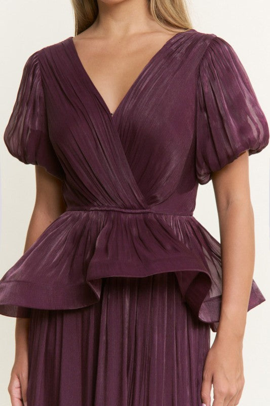 Matis Purple Maxi Dress