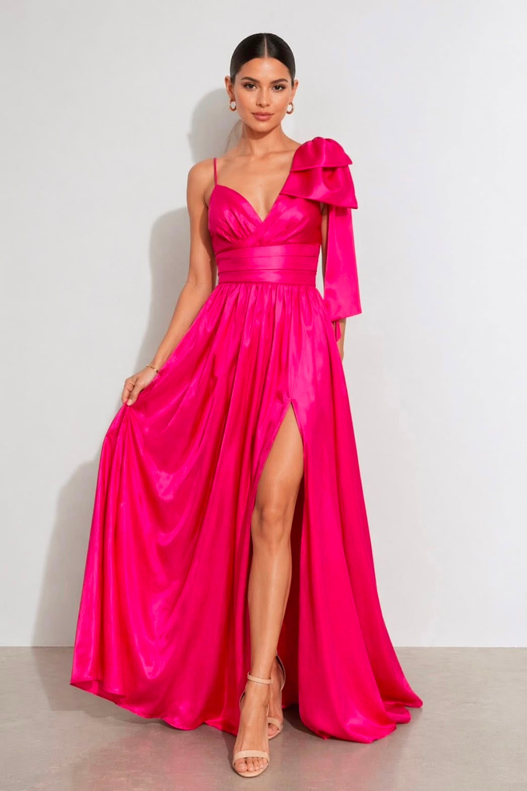 Hot Pink Maxi Dress
