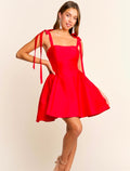 Rouge Élan Mini Dress