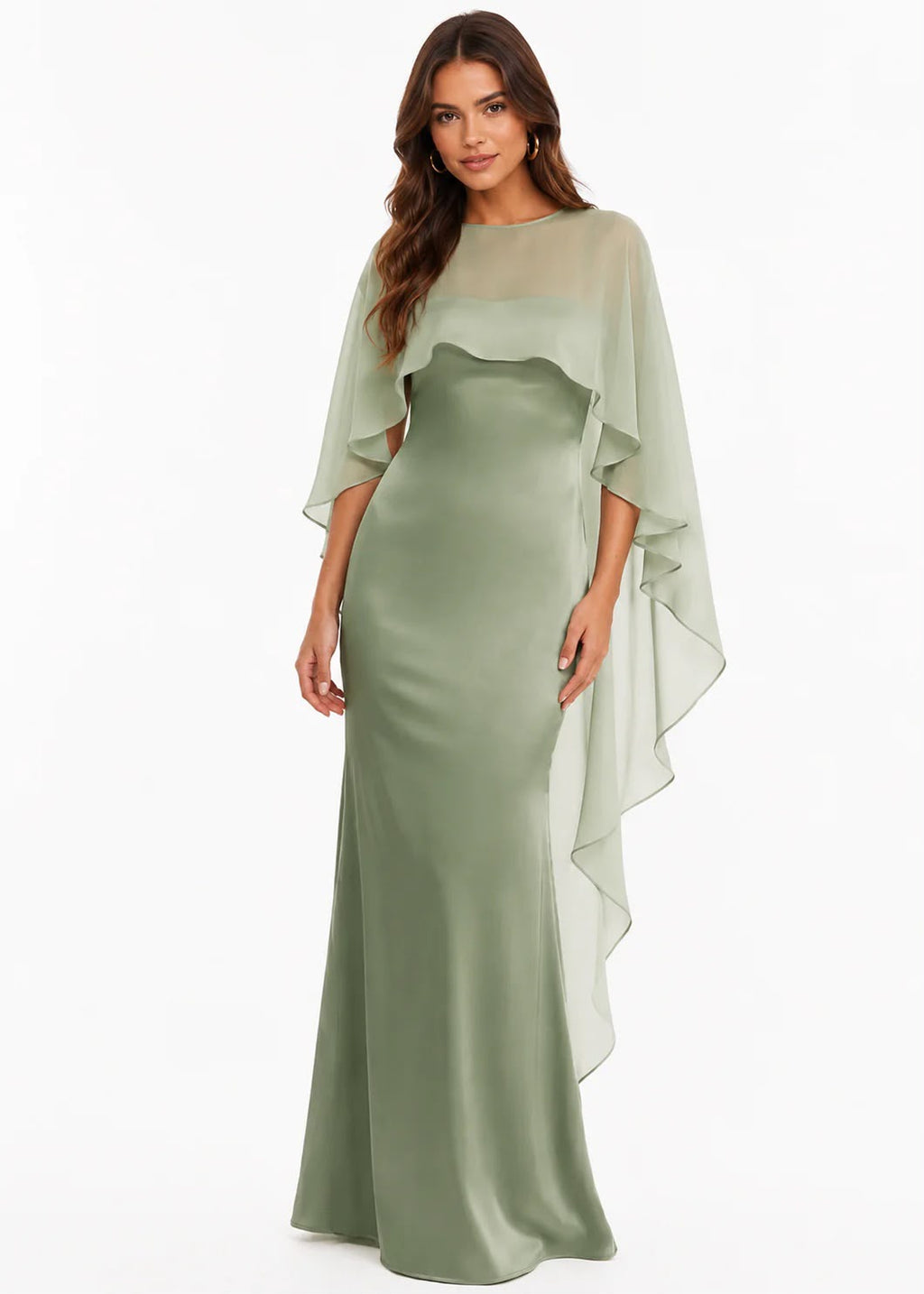 Satin Maxi Dress