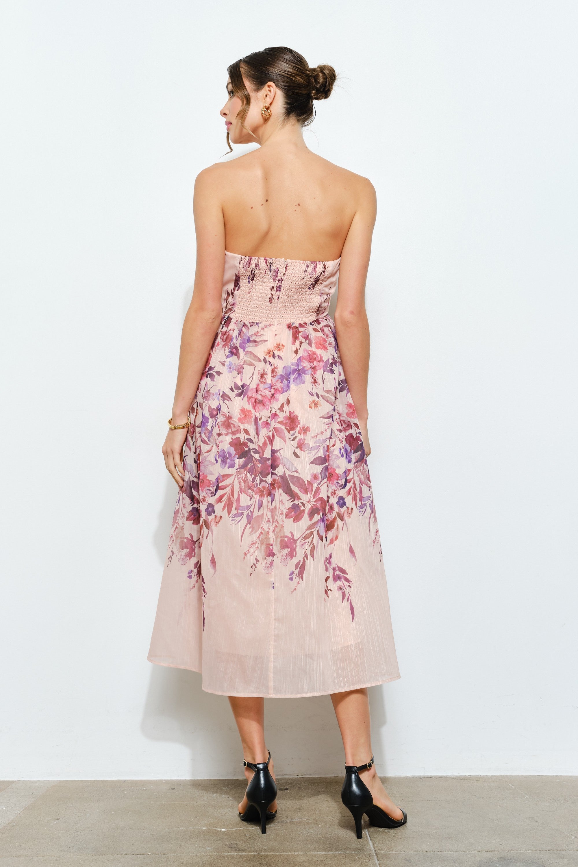 Sweetheart Strapless Floral