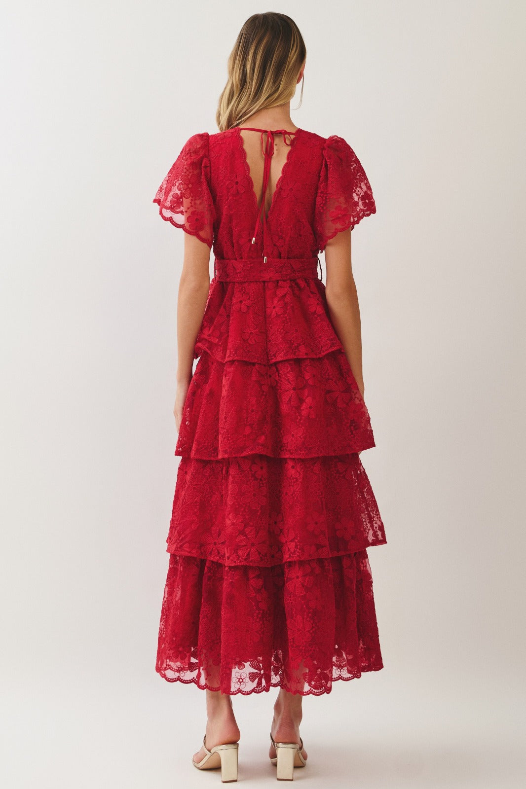 Irie Wine Midi Dress