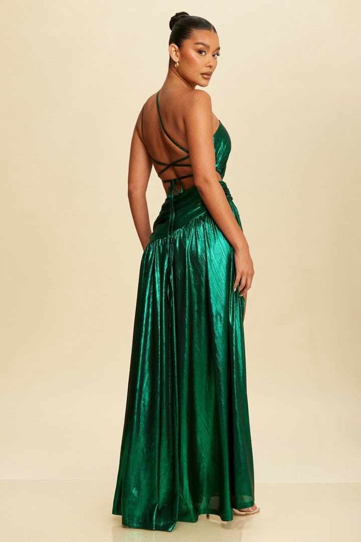Emerald Shine Maxi Dres