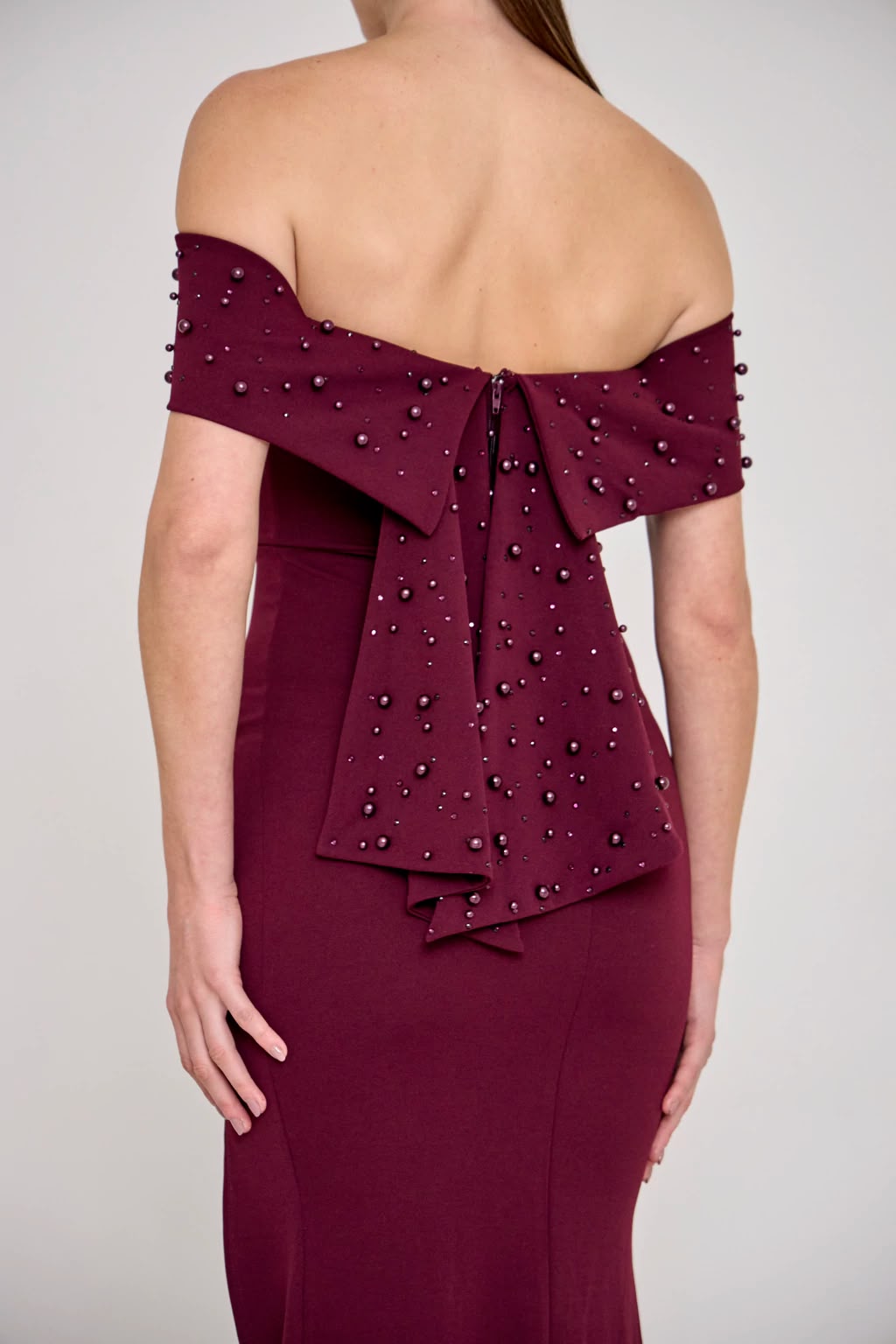 Bordeaux Belle Maxi Dress