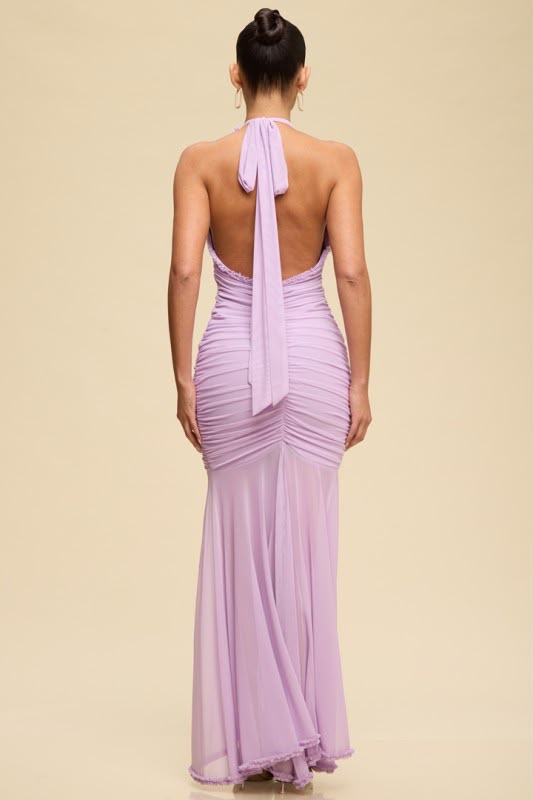 Lavande Allure Midi Dress