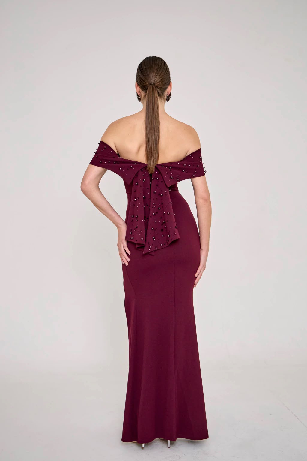 Bordeaux Belle Maxi Dress